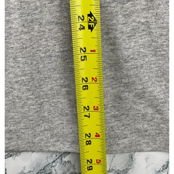 Quiksilver Mens Medium T-Shirt Kauai Heather Gray Logo Print Cotton Crew Neck - Picture 7 of 14